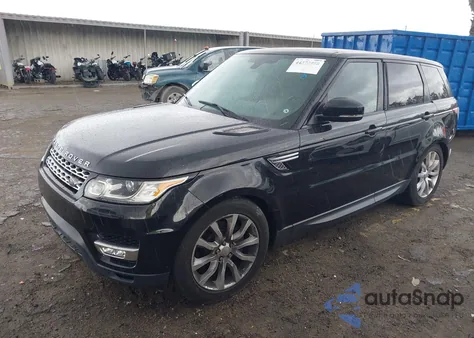 2015 Land Rover Range Rover Sport 3.0L V6 Supercharged Hse из США, поврежденный, VIN SALWR2VFXFA608628